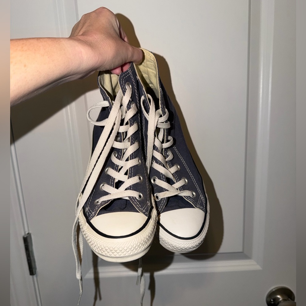 Navy Converse High-Top